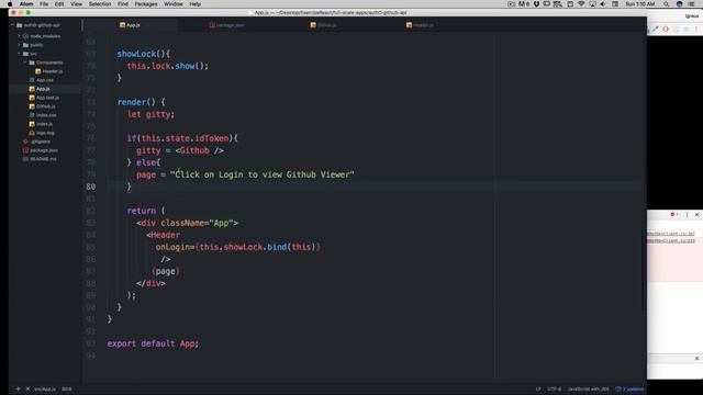 passing components to header for logout in Reactjs ES6 #49 смотреть онлайн