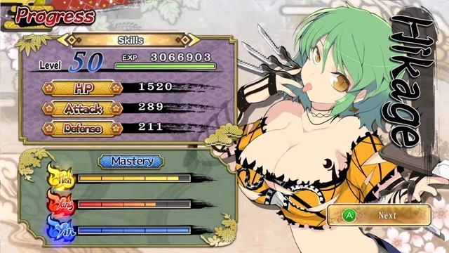 Senran Kagura: Shinovi Versus - Hikage story speedrun (New Game+) [0:06:23] смотреть онлайн
