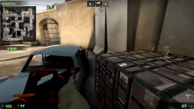 Баг в CS:GO / Агресивная машинка :D смотреть онлайн