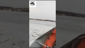 Аэролодка ХАРИУС 440 прет по страшным торосам. Река Амур Хабаровский край. Видео от покупателя.
