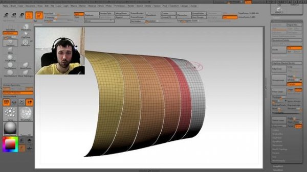 WOUND CLOTH - Урок #5 ZBrush - НАМОТАННАЯ ТКАНЬ - 3DiggerArt