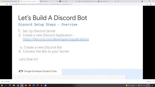 Coding with Golang - Google Developer Student Clubs UCF смотреть онлайн
