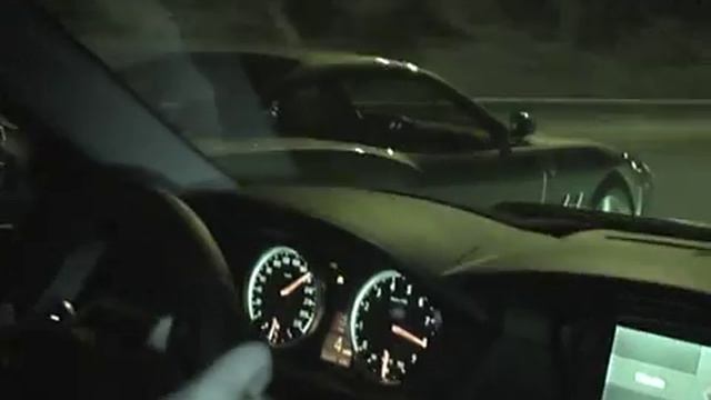 BMW M5 vs. Ferrari 550 Maranello смотреть онлайн