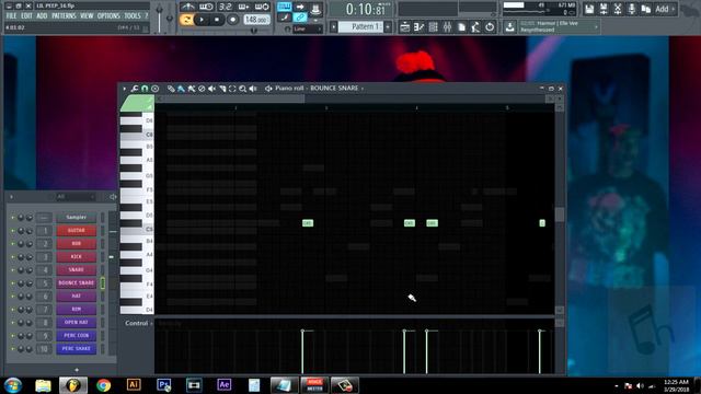 LIL PEEP GUITAR BEAT TUTORIAL | FL STUDIO 12 смотреть онлайн