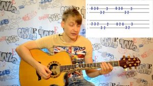 Урок 29 -Обучение игре на акустике ,уроки  игры на гитаре с нуля, играем соло