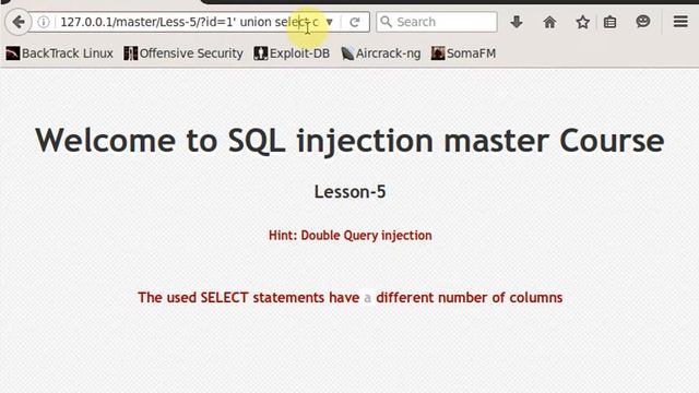 Обучение SQL-инъекции №8 Внедрение двойным запросом через WEB смотреть онлайн