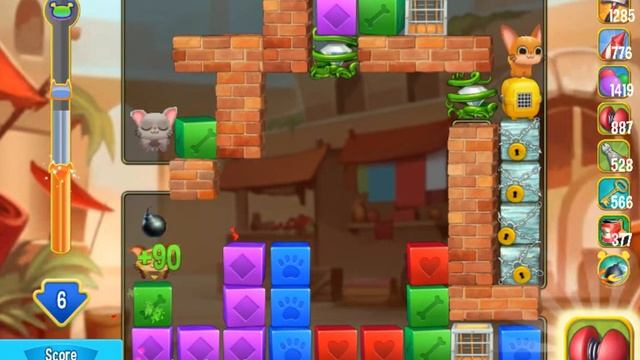 Pet Rescue Saga Level 4398 no boosters смотреть онлайн