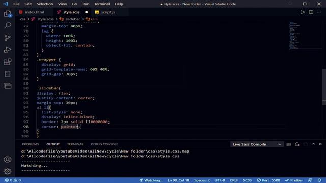 Landing Page Tutorial using HTML SCSS & Vanilla JS | GSAP Animation смотреть онлайн