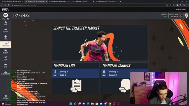 FIFA 23 LIVE 6PM CONTENT! *LIVE* FIFA 23 WEB APP!! LIVE OPENING PACKS AND TRADING! смотреть онлайн