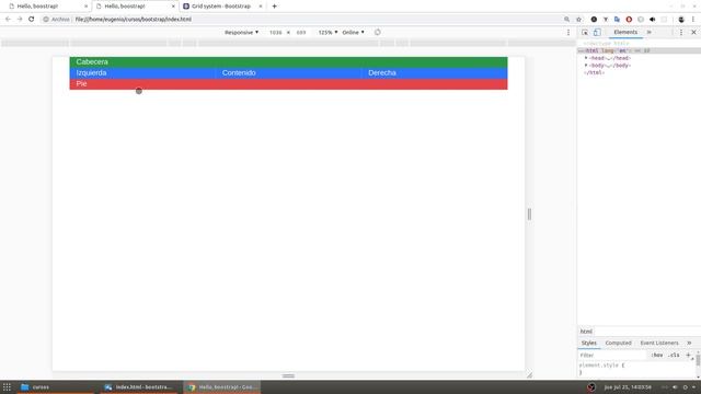 05.- Bootstrap? de 0 a 100 [Crear estructura de una página web] смотреть онлайн