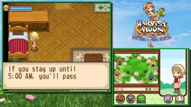 Harvest Moon DS: The Tale of Two Towns - Part 1 - Painfully Long Tutorial From Hell смотреть онлайн