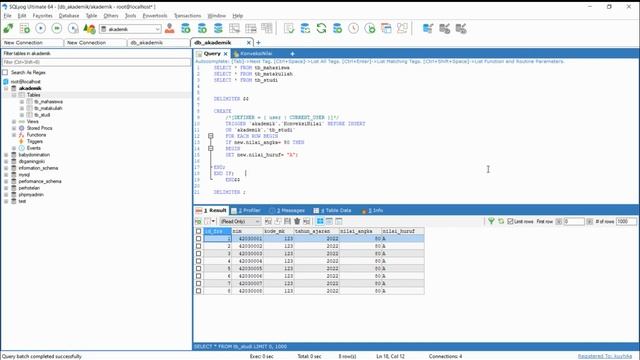 PLSQL trigger смотреть онлайн