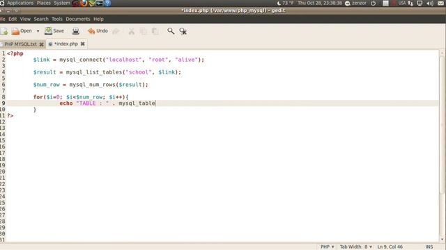 php กับ mysql แบบง่ายๆ ตอน 32 mysql list tables смотреть онлайн