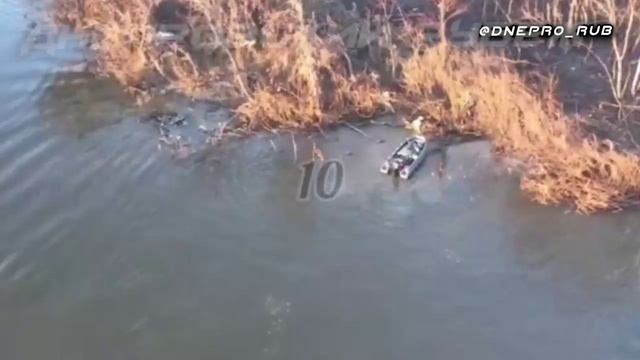 Охота за лодками с украинскими морпехами на Днепре. смотреть онлайн