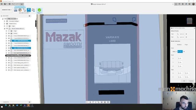 Using Machine Builder in Autodesk Fusion 360 смотреть онлайн