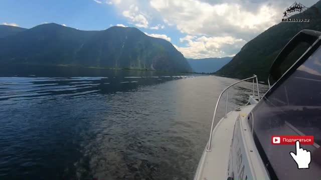 Нормальная такая экскурсия по Телецкому озеру/На катере к реке Чулышман/Водопады горы Алтын-Ту смотреть онлайн