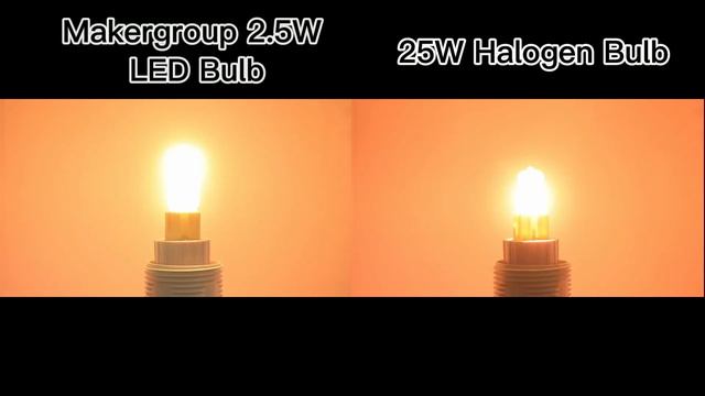 Makergroup 2.5W G9 LED Light Bulb, 20W 25W G9 Halogen Lamp Replacement Warm White 2700K 3000K Color смотреть онлайн