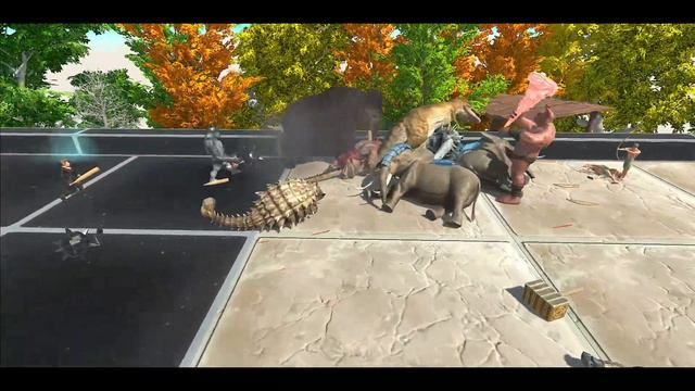 Melee vs Ranged | Battlefield Conquest - Animal Revolt Battle Simulator смотреть онлайн