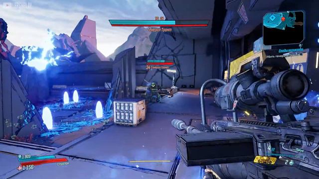 Borderlands 3 Следы Великанов, Эридианский Фабрикатор и Генерал Трант, прохождение на русском, Моуз смотреть онлайн