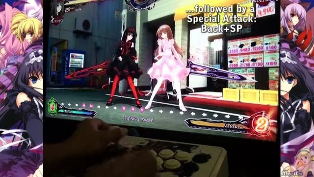 Phantom Breaker EXTRA: Mikoto [EXTRA] 60+ Hit Combo Tutorial HD смотреть онлайн