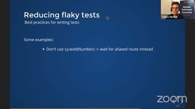 How Userlane dramatically reduced flaky E2E tests with Cypress смотреть онлайн