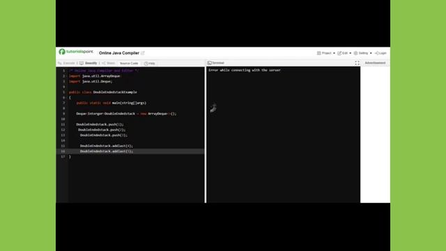 double ended queue java | double ended stack смотреть онлайн