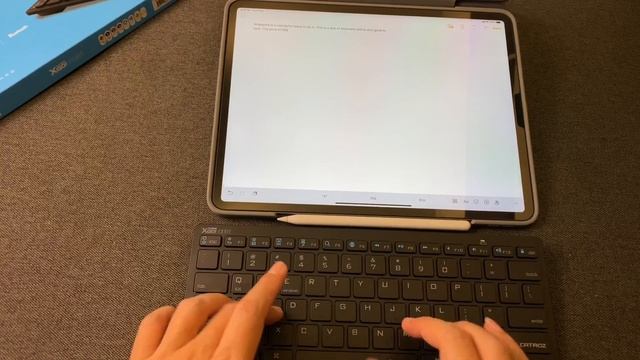 Alcatroz Xplorer GO! 100BT Wireless Bluetooth Keyboard for iPad Pro смотреть онлайн