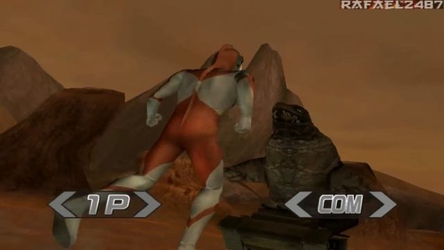 Daikaijuu Battle: Ultra Coliseum DX Wii (Story Mode 25) Ultraman vs Dinosaur Tank HD смотреть онлайн