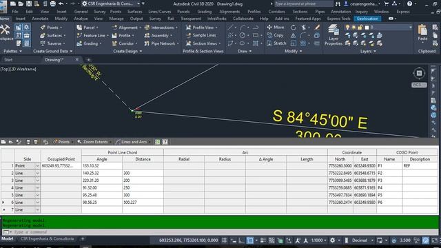 Cálculo de poligonais e lotes no AutoCAD Civil 3D 2020 смотреть онлайн