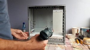 Моддинг корпуса ПК своими руками, переносим БП вниз корпуса - Часть 1