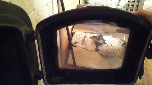 Очистка стекла банной печи TMF смотреть онлайн