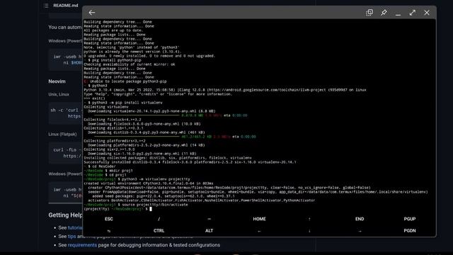Neovim Setup and Running Django Server on Termux: Samsung Galaxy Tab S8 (DEX Mode) смотреть онлайн