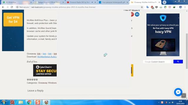 McAfee AntiVirus Plus 6 (Lifetime License) | 2 Days Remaining | Check Description смотреть онлайн