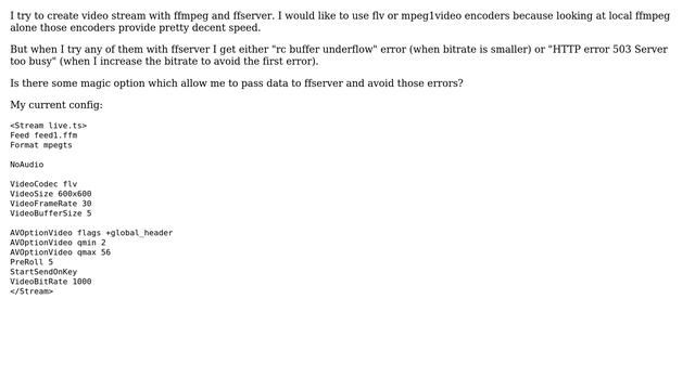 How to get away from "rc buffer underflow" and "HTTP error 503 Server too busy" errors? смотреть онлайн