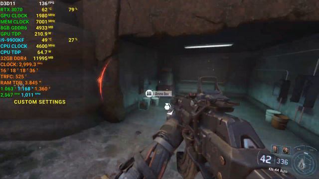 Call of Duty Black Ops 3 1440P | RTX 3070 | i9-9900KF 4.6Ghz смотреть онлайн