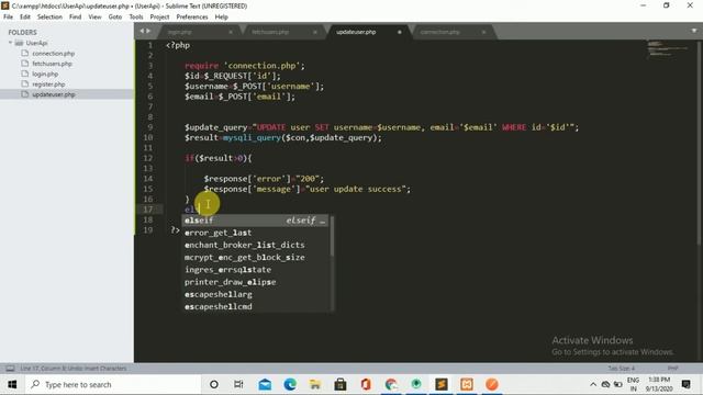 Lecture #6 - How to update user in database using php and mysql смотреть онлайн