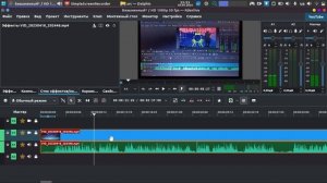 Kdenlive Как монтировать видео и как пользоваться #kdenlive #linuxtutorial