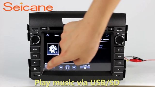 2012 2013 2014 Honda CRV in dash dvd player radio gps head unit with 3G 4G WIFI смотреть онлайн