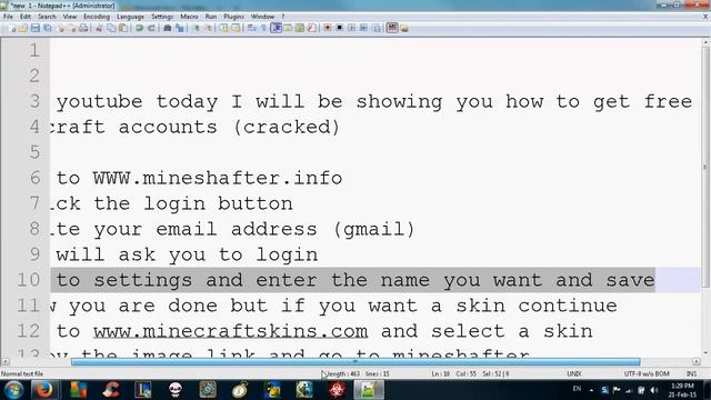 How To Get Free Minecraft Accounts (cracked)