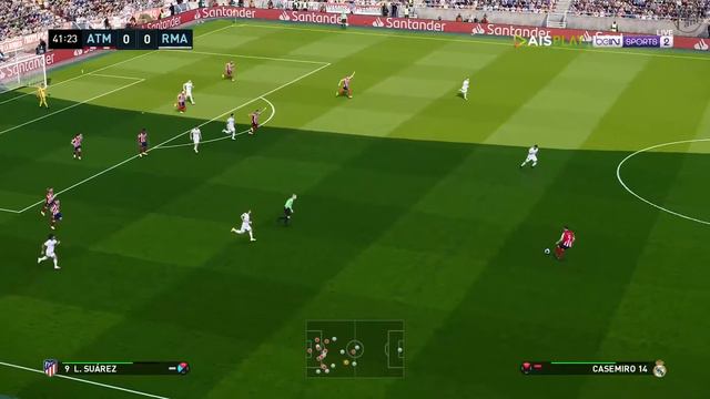 eFootball PES 2021 - Atlético Madrid vs Real Madrid смотреть онлайн