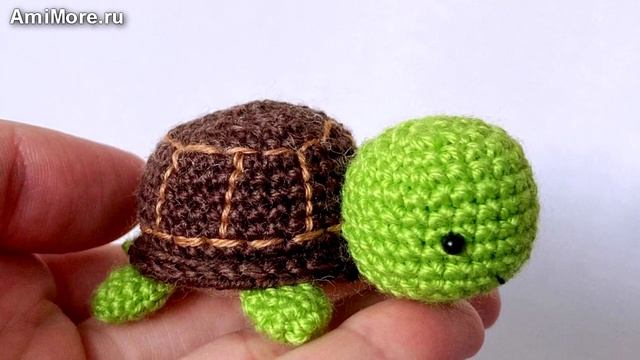 Амигуруми: схема Черепашка. Игрушки вязаные крючком - Free crochet patterns. смотреть онлайн