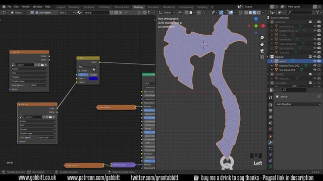 Axe - Detailed Game Objects - p21 - PBR Texture Painting Setup смотреть онлайн