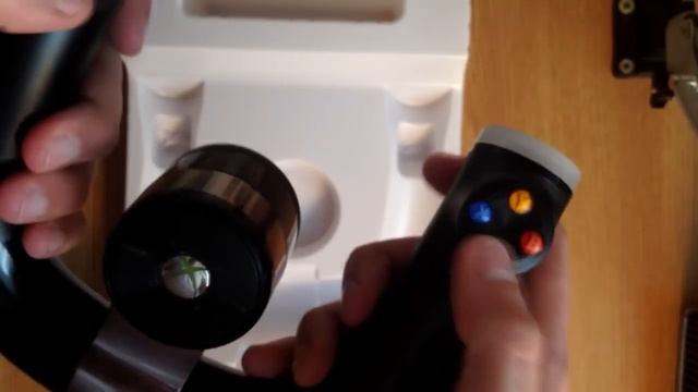 Распаковка/Unboxing Xbox 360 Wireless Speed Wheel смотреть онлайн