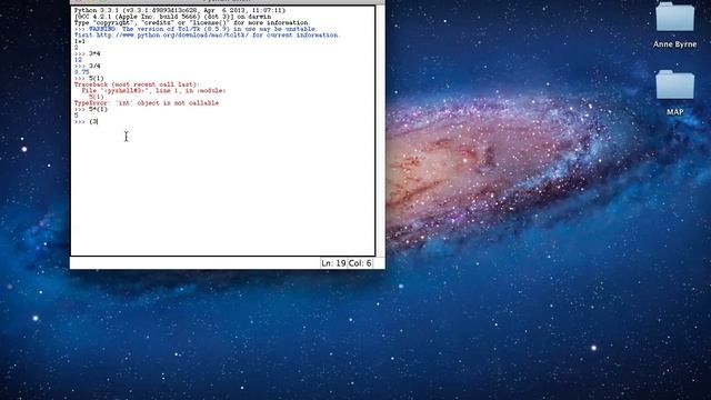 Python 1: Introduction to the Python Shell смотреть онлайн