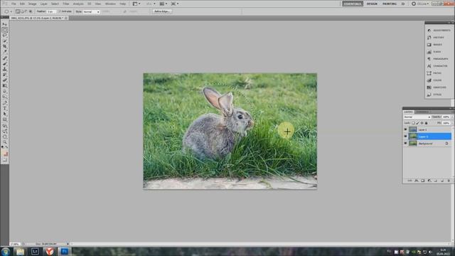 [Photoshop урок] Как затемнить края фотографии. смотреть онлайн