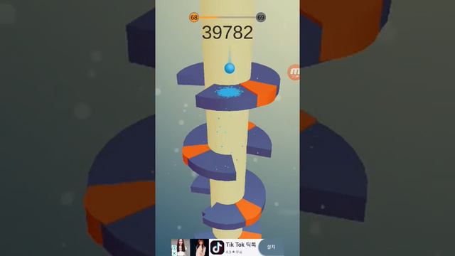 helix jump new record high level 50000!!!! смотреть онлайн