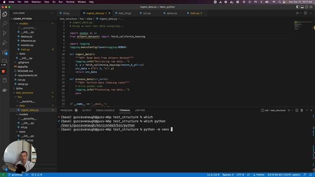 Stop pip installing packages into your system (base) python: use virtual environments instead смотреть онлайн