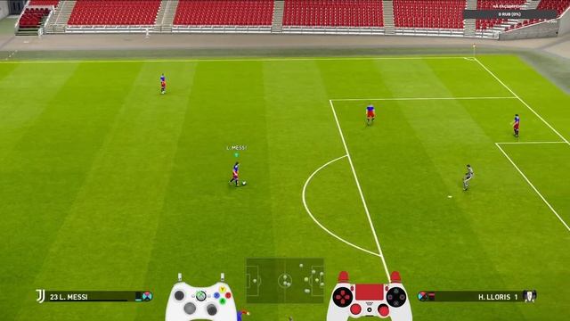 Учусь дриблингу на ручном управлении. PES VIL смотреть онлайн