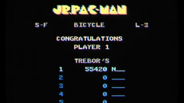 Atari 7800 Jr Pac Man