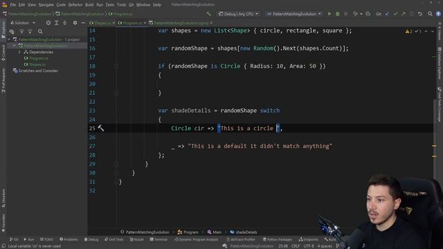 The evolution of Pattern Matching in C# (from version 6 to 10) смотреть онлайн